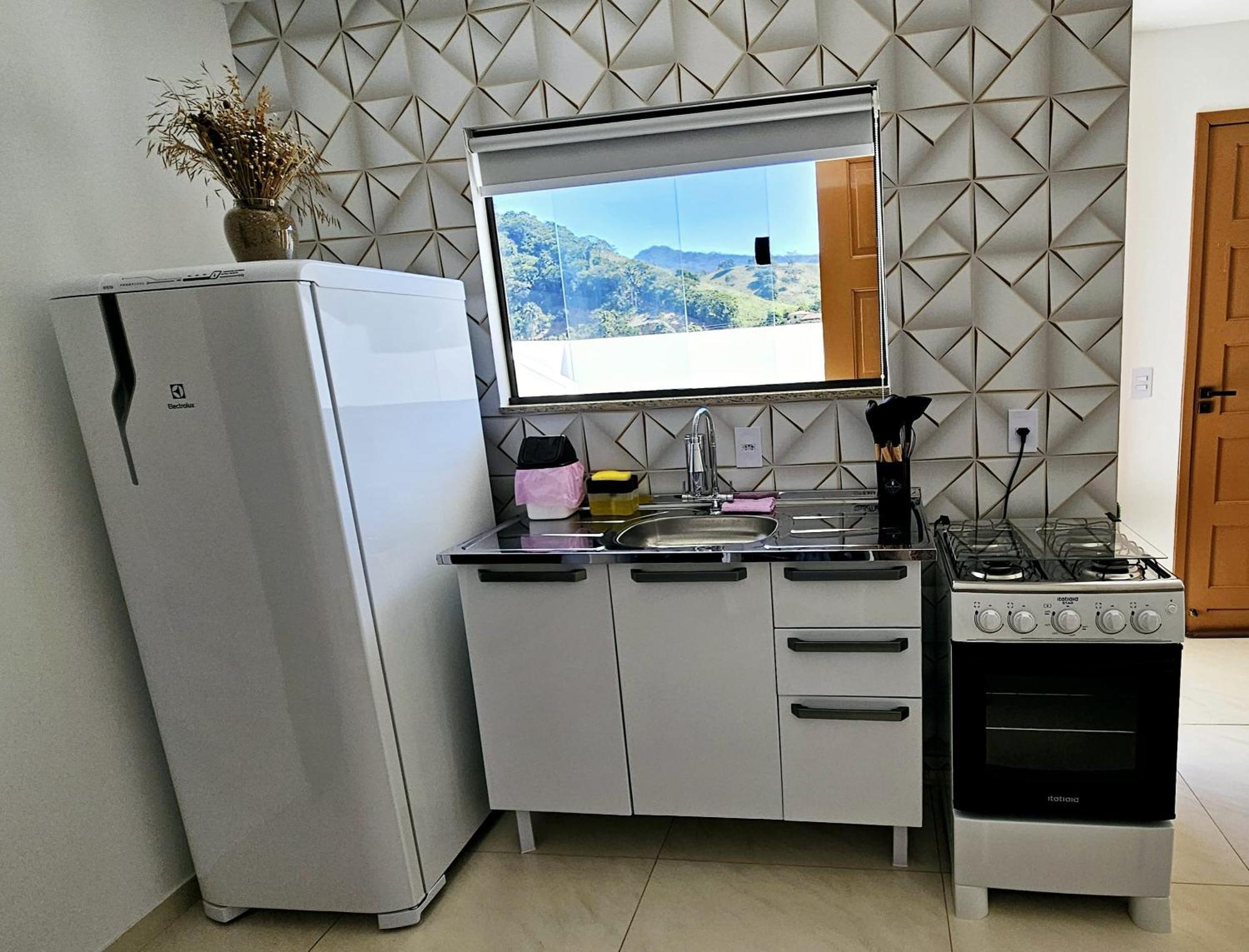 Cantinho Na Serra - Apartamento Santa Maria Madalena Dış mekan fotoğraf